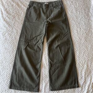 Citizens of Humanity Soft Green Wide Leg Pant